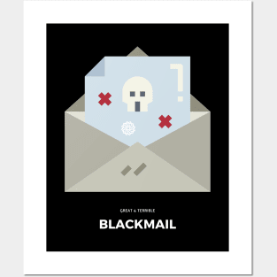 Blackmail (Dark) Posters and Art